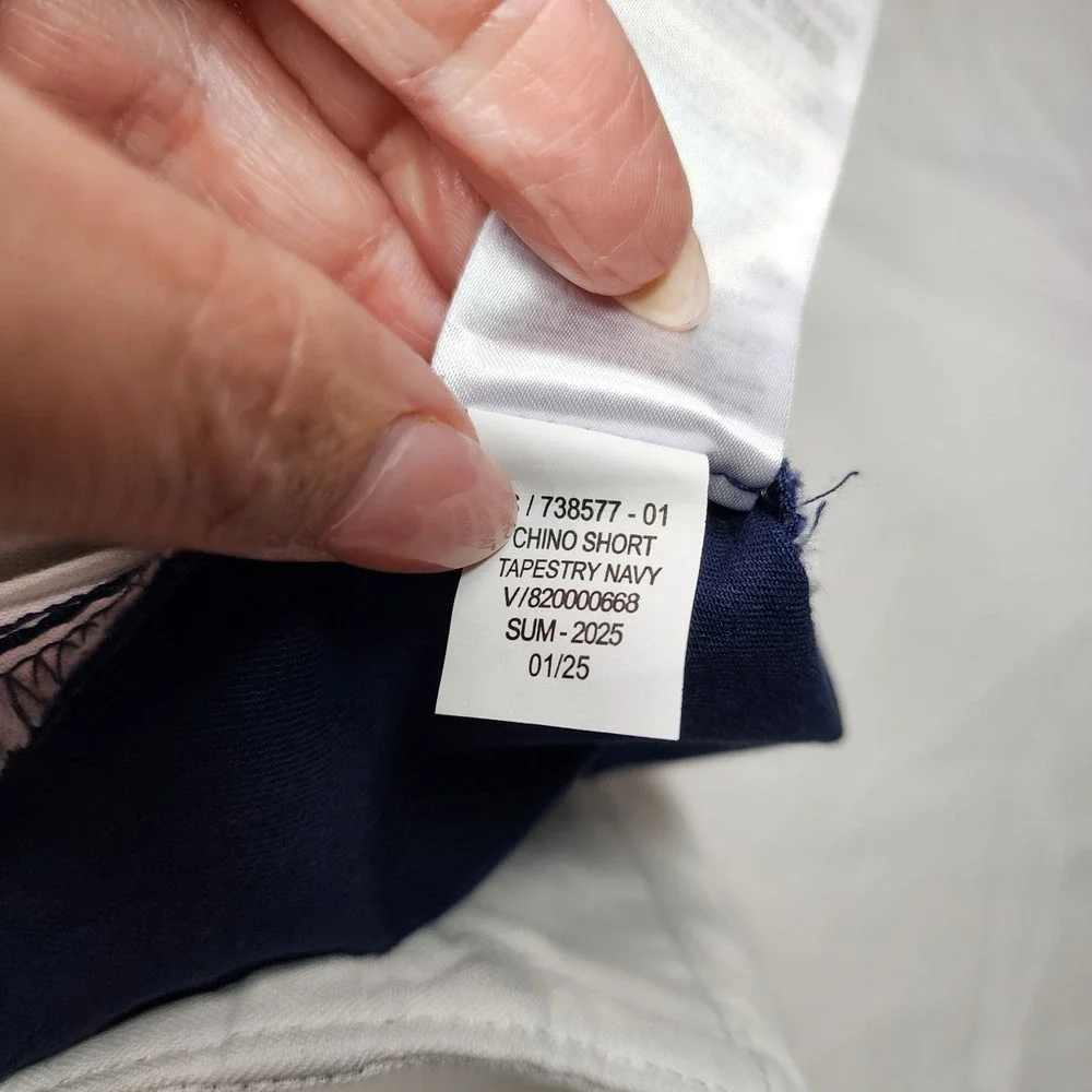 Gap Kids Chino Shorts Boys 14‎ Slim Tapestry Navy Blue New With Tags 738577-01